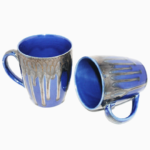 Berrycrave Blue drip studio mug -pair