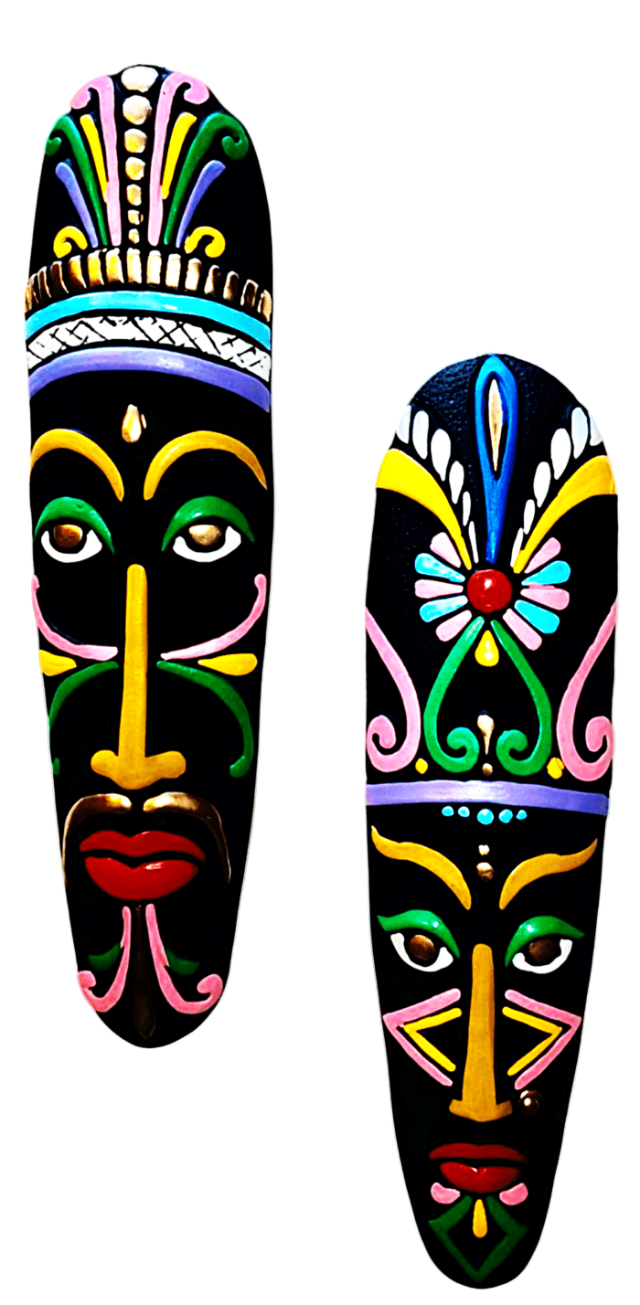 BERRYCRAVE TRIBAL MASK-ARROW
